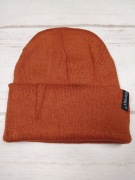 Czapka zimowa beanie karmelowa unisex elastyczna casual