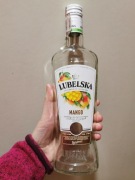 Pusta butelka po Lubelska Mango 500ml