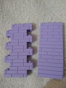 Lego 15533 murek 1x4 lawendowy 8 sztuk 