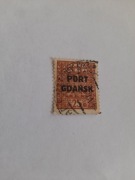 polska 1929 - port gdańsk / kasowany