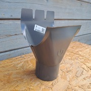 Lej spustowy BLACHOTRAPEZ 125mm/90 grafit