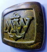 Klamra do PAS MARYNARKA WOJENNA FLOTA MW WSW PRL ZANDARMERIA #8