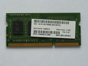 Pamięć RAM 2 GB DDR3 SO-DIMM 1066 MHz