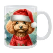 KUBEK Z PSEM Pudel toy - IDEALNY PREZENT, PERSONALIZACJA,24HWYS