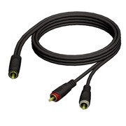 PROCAB REF725/1,5 kabel sygnałowy wtyk RCA / wtyk 2xRCA 1,5 m