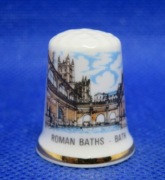 Naparstek Kolekcjonerski Porcelanowy Bath