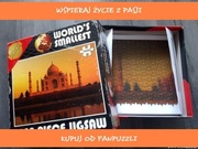 puzzle 1000 world's smallest The Taj Mahal KOMPLET