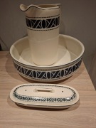 Star zestaw toaletowy z porcelany 