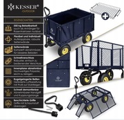 Wozek transportowy z raczka 550kg