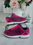 Adidas Originals ZX Flux Torsion sneakersy adidasy fioletowe różowe perełki