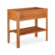 Drewniana donica na uprawę roślin do ogrodu i na taras