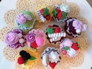 Babeczka, jedzenie do zabawy