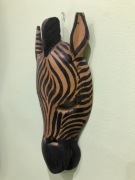 Maska zebry Kenia Afryka