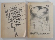MILAN KUNDERA Walc pożegnalny Kubuś i jego Pan Obieg niezależny WYPRZEDAŻ