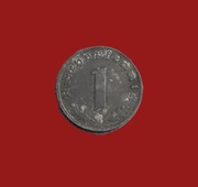 Moneta 1 reichsfenig 1942 "G", Niemcy