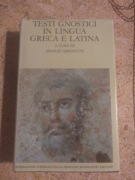 Teksty gnostykie tekst łaciński, grecki i włoski - gnoza
