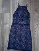 Sukienka mini koronkowa granatowa Fashion Union rozmiar S/36/8