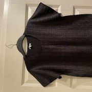 Top Franco Callegari czarny marszczony strukturalny