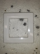 Ramka pojedyncza Biały Schneider Asfora 