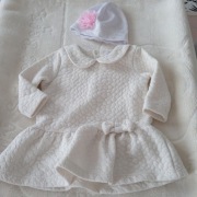 Sukienka niemowlęca rozmiar 56 chrzciny 