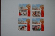 Burundi Sw 2186-89** Jan Paweł II, beatyfikacja /imp/