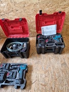 ZESTAW NARZĘDZI AKUMULATOROWYCH 5w1 PIŁA MYJKA SZLIFIERKA WKRĘTARKA KLUCZ