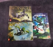 Zestaw 3 x instrukcja Lego Bionicle 8566, 8567, 8910