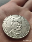 Piękny Traugutt 10 zł Srebro 