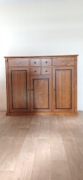 Komoda highboard wysoka klasyczna elegancka drewniana masywna 