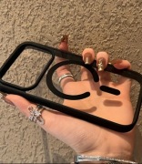 Etui na telefon Luksusowe IPhone 17 Pro Max przezroczyste etui magnetyczne 