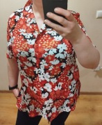 Elegancka koszulowa bluzka rozmiar 46/48