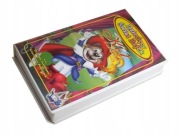 Kot w butach oraz drzewo fasolowe czerwony VHS kaseta 
