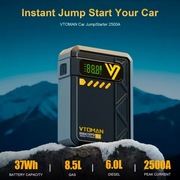 Vtoman x4 Urządzenie rozruchowe powerbank do auta z Pompką !