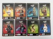 Lego Star Wars Smart Brick Trading Cards - kompletny set 8 szt