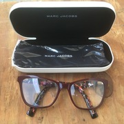 Okulary oprawki Marc Jacobs bordowe etui