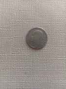 2 złote Głowa kobiety moneta Ag rok 1933