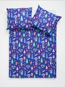 Pościel świateczna Stitch bawełna 160x200 Boże Narodzenie 