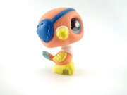 LITTLEST PET SHOP LPS - Ptak Papuga #882 Szklane Oko [g534]
