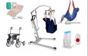 Podnośnik+ Rollator / materac i podkładki antyodleżynowe /alarm i więcej