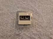 773739 Gniazdo podwójne 2x RJ11 Legrand CARIVA krem