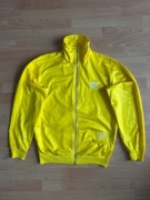Adidas Chile 62 Yellow Firebird Track Jacket Full Zip M Rare Wet Look Shiny