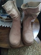 Kozaki damskie zamszowe roz 36