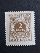 D77 I ** Dopłata 2zł 1924r.