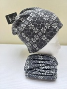 Heldre czapka i komin merino komplet 