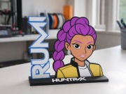 KPop Demon Hunters K-pop HUNTR/X HUNTRIX Stand Dekoracyjny Druk 3D