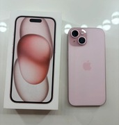 Apple iPhone 15 128GB Różowy w bardzo dobrym stanie!