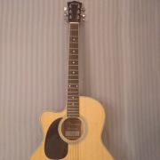 Gitara leworęczna el-akust TBurton Riverside JCENL