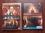 2 filmy DVD"Anioły i demony""Czerwony smok.