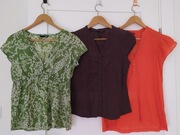 Bluzka letnia Topshop H&M krótki rękaw wybór 38