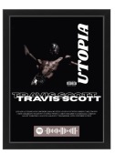 Plakat obraz Travis Scott w ramce 30x40 A3 Album UTOPIA muzyka